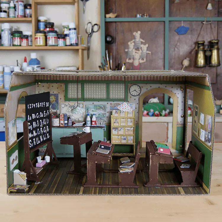 The Mouse Mansion - Class Room Furniture Kit BACK SOON