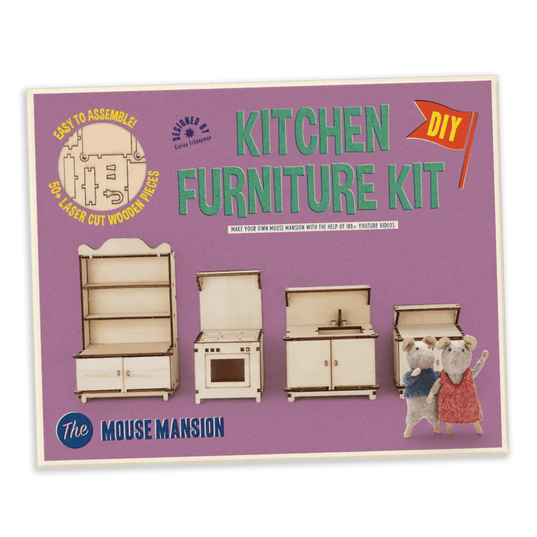 The Mouse Mansion - Kitchen Furniture Kit BACK SOON