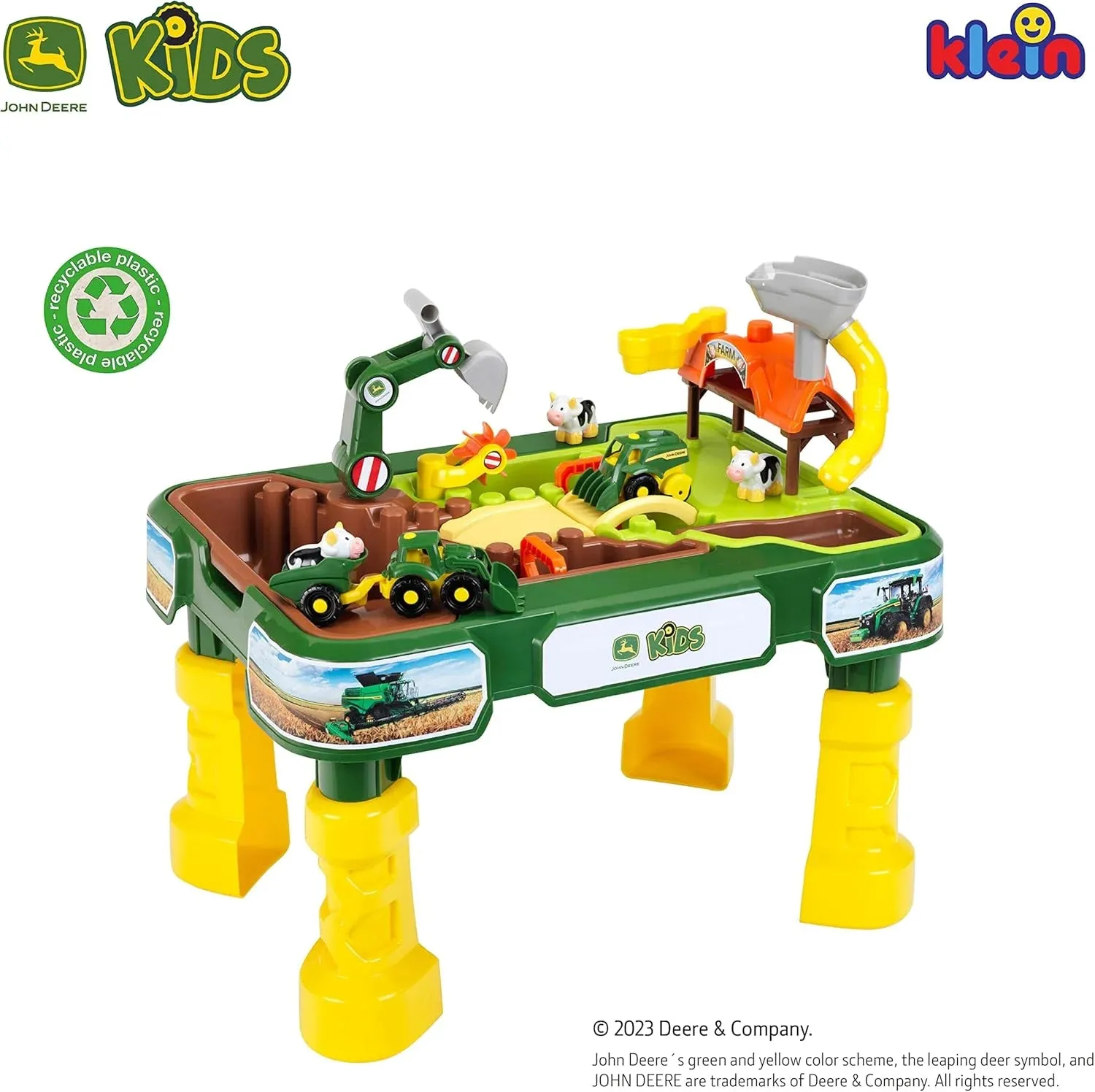 Theo Klein 3948 John Deere Farm Sand Play Table