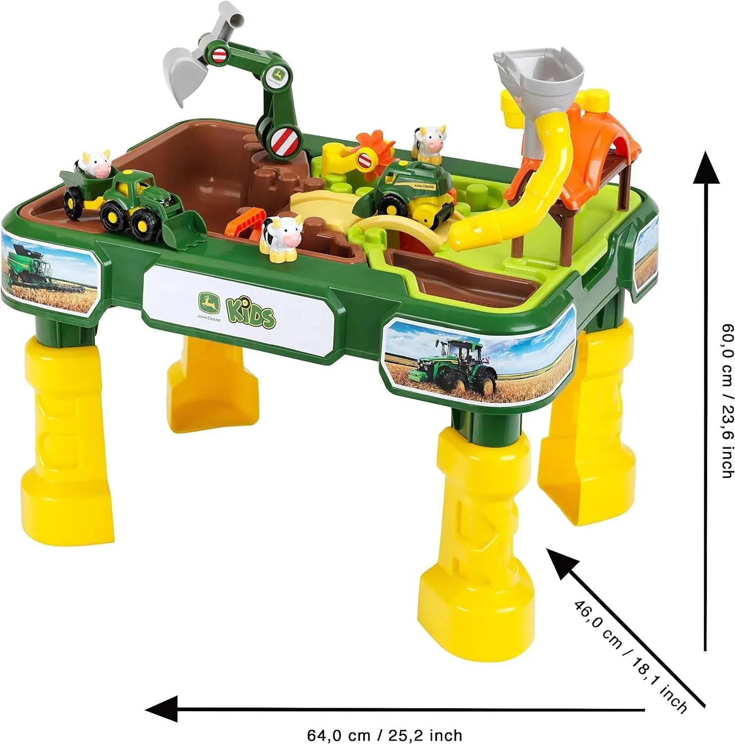 Theo Klein 3948 John Deere Farm Sand Play Table