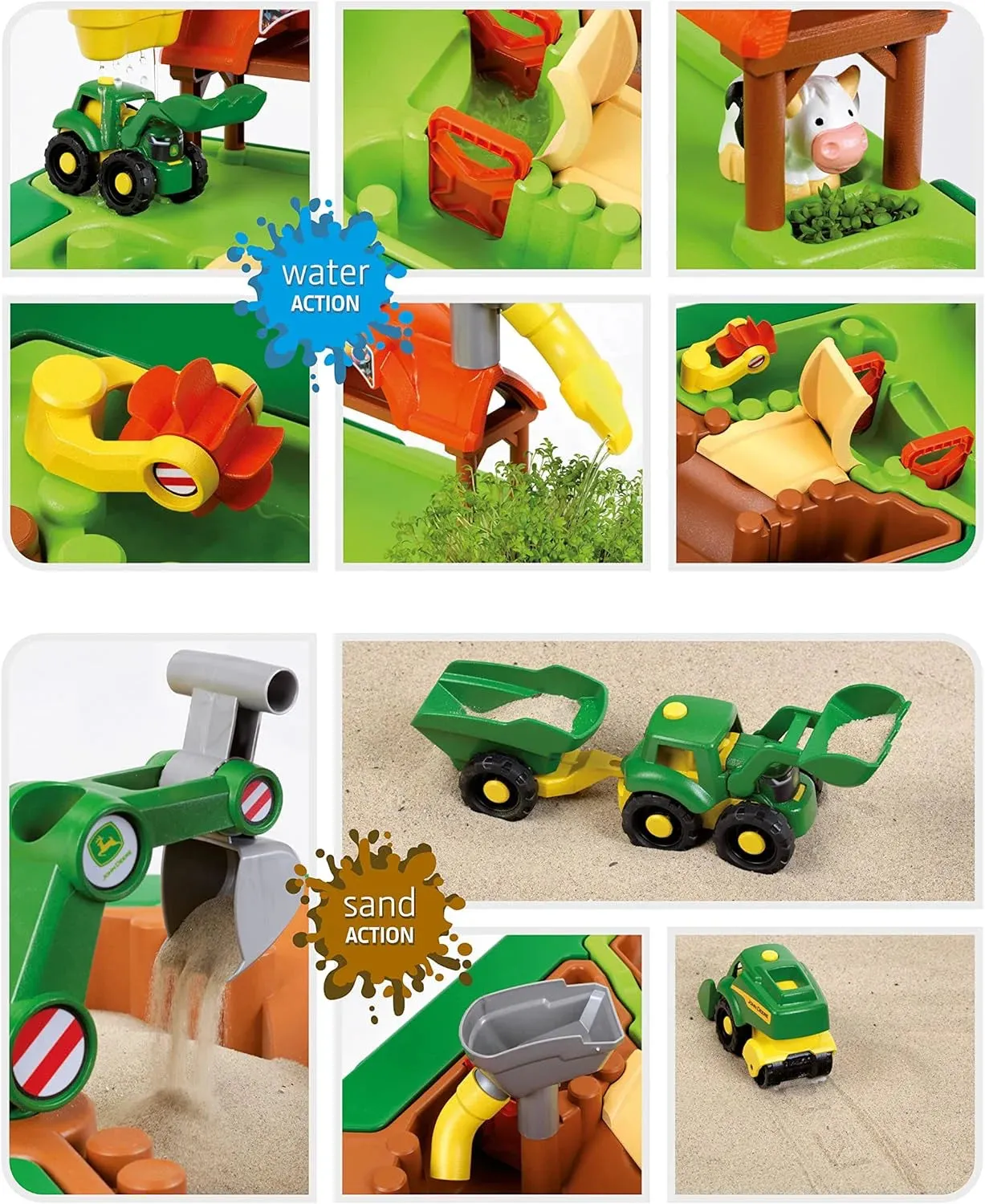 Theo Klein 3948 John Deere Farm Sand Play Table