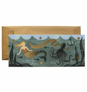 Under The Sea Mermaid Birthday Card