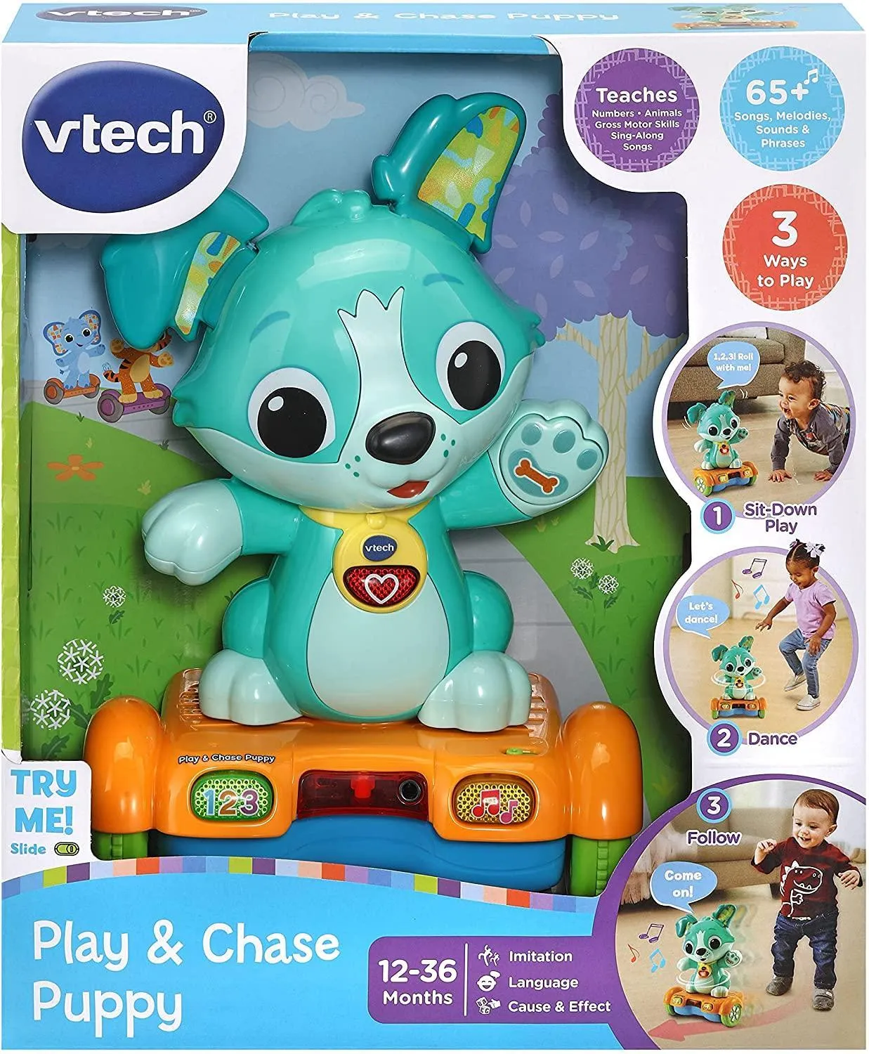 VTech Play & Chase Puppy Baby Toy