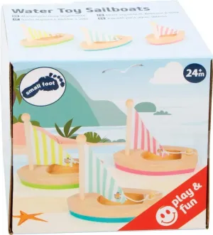 Water Toy Sailboat Stripes Set of 3