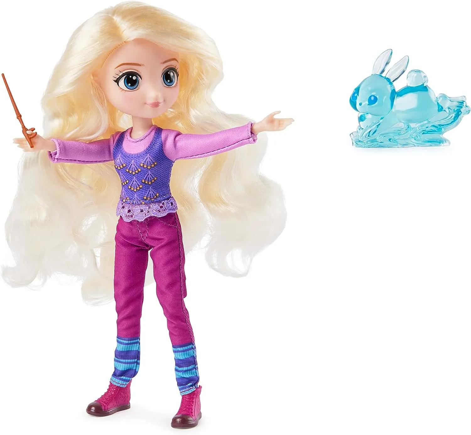 Wizarding World Harry Potter, 20.3-cm Luna Lovegood Gift Set with 2 Outfits, 5 Doll Accessories, Kids’ Toys for Ages 5 and up