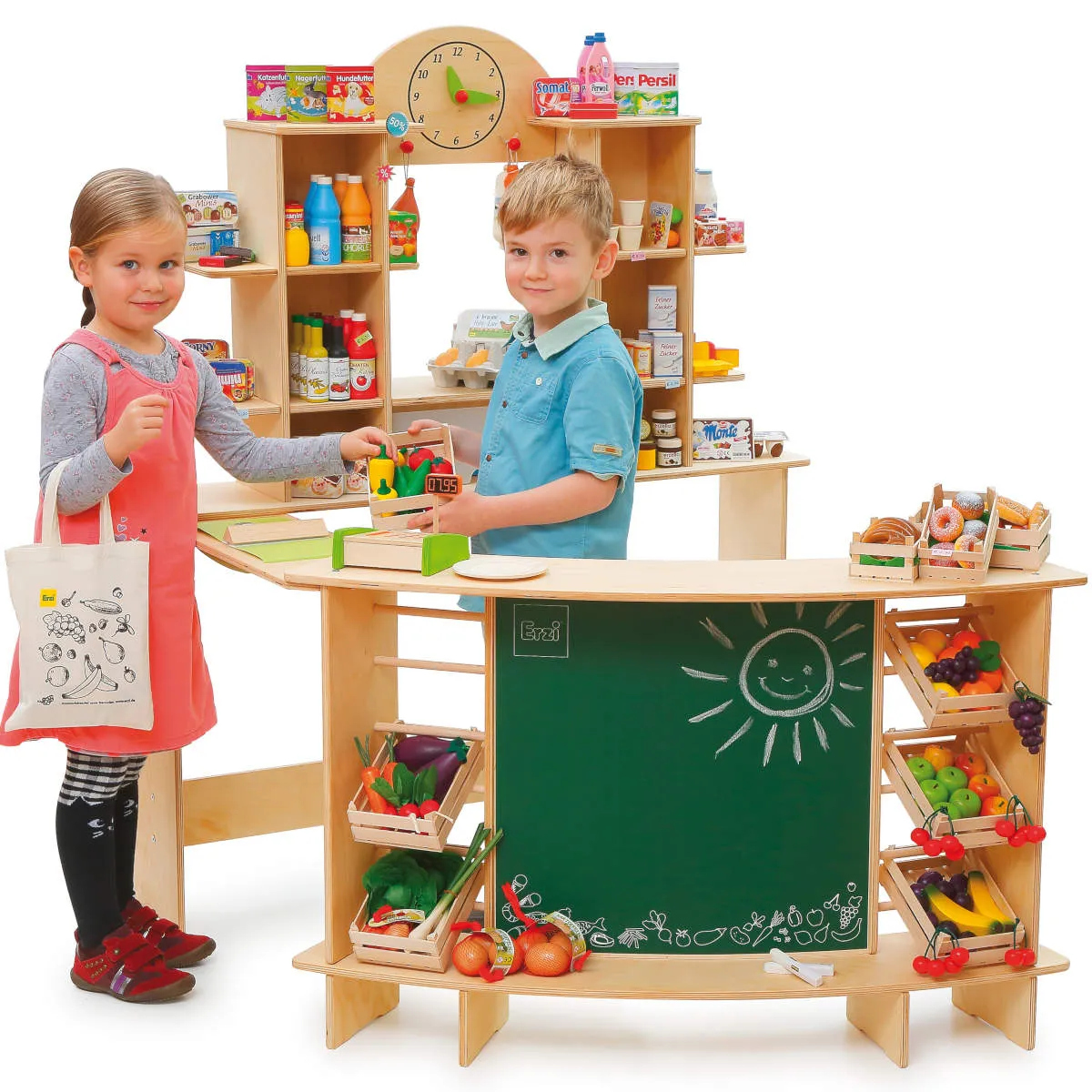 Wooden Play Food Orangey