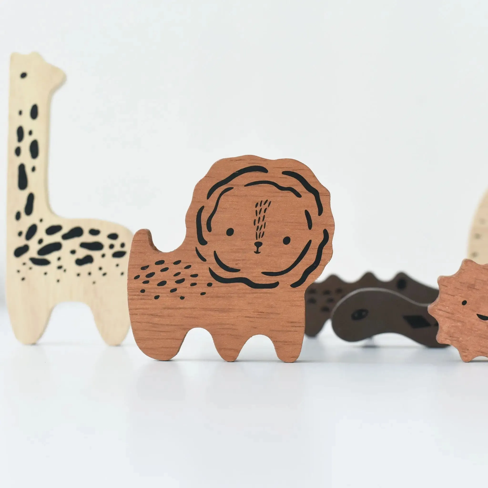Wooden Tray Puzzle - Safari Animals Odin Parker