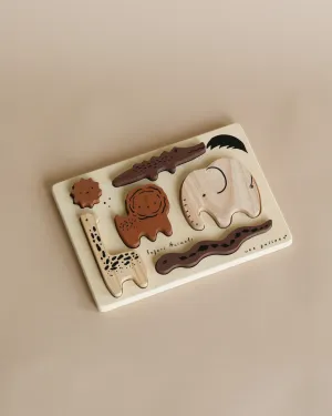Wooden Tray Puzzle - Safari Animals Odin Parker