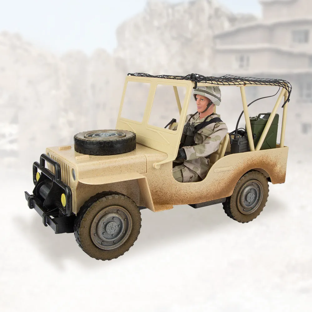 World Peacekeepers 1:6 Military Vehicle With Figure