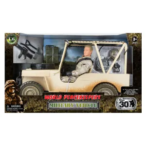 World Peacekeepers 1:6 Military Vehicle With Figure