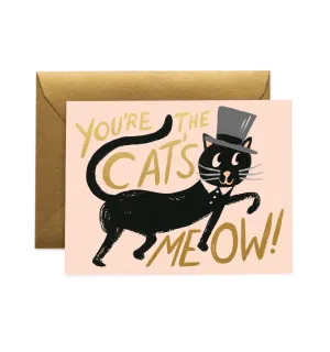 You're the Cat's Meow Card